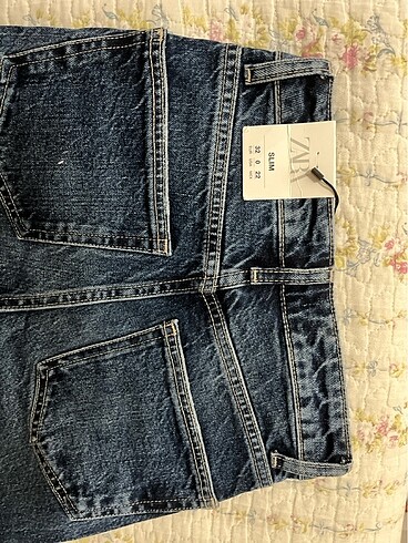 32 Beden lacivert Renk Etiketli Zara kadın jean