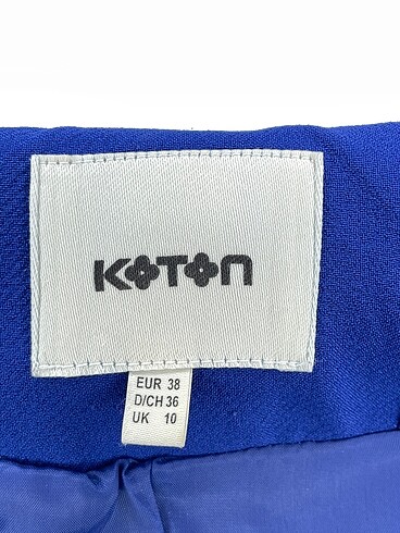 38 Beden lacivert Renk Koton Blazer %70 İndirimli.