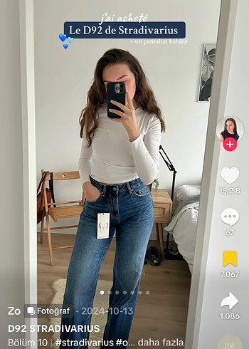 Stradivarius D 92 pantolon