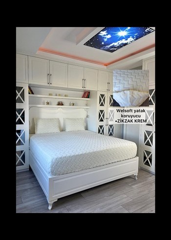 Welsoft Baklava Vizon Yatak Koruyucu - Görsel 3