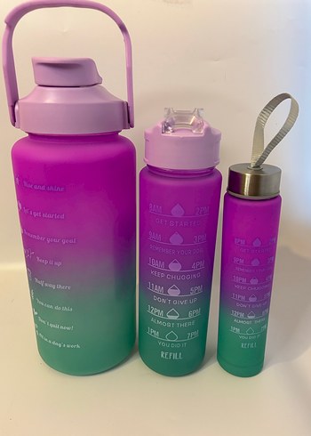 3lü set matara - Görsel 2