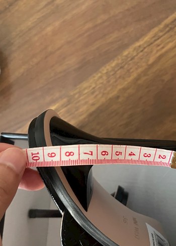 36 Beden siyah Renk Siyah Yılan Derisi Desenli Stiletto