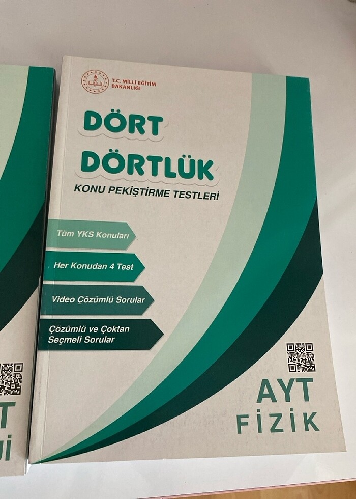 AYT BIYOLOJI VE AYT FIZIK TEST KITABI - Görsel 3
