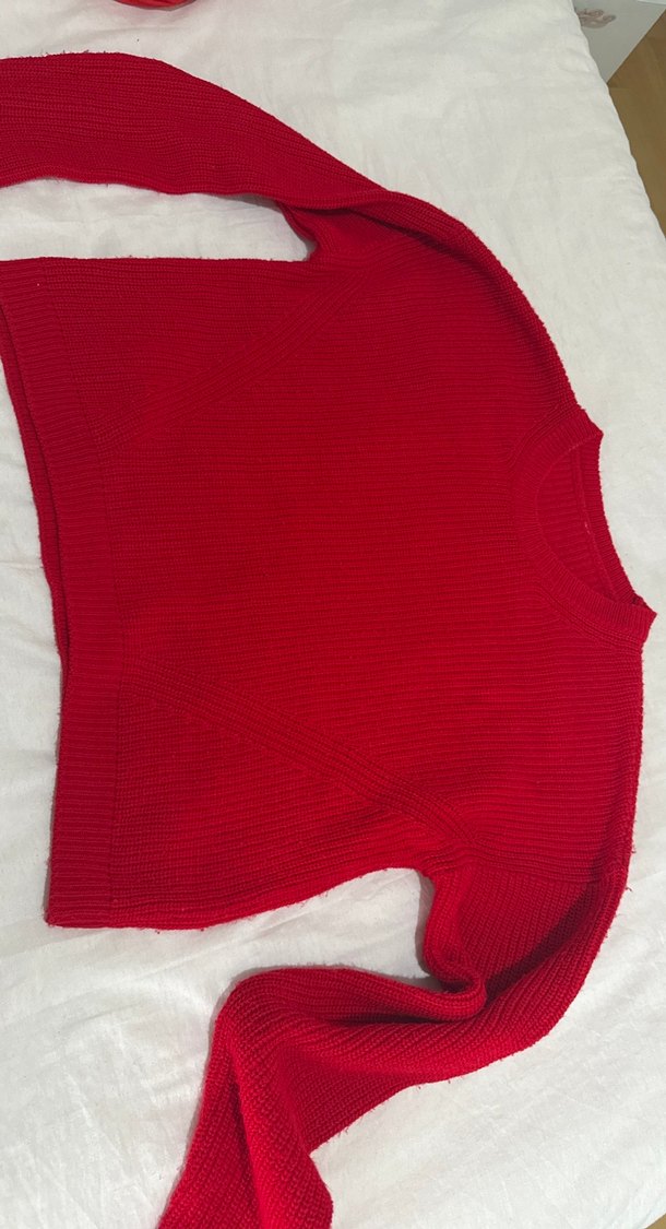 Kırmızı kazak - Görsel 3