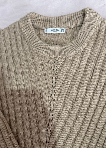 mango casual oversize kazak - Görsel 4