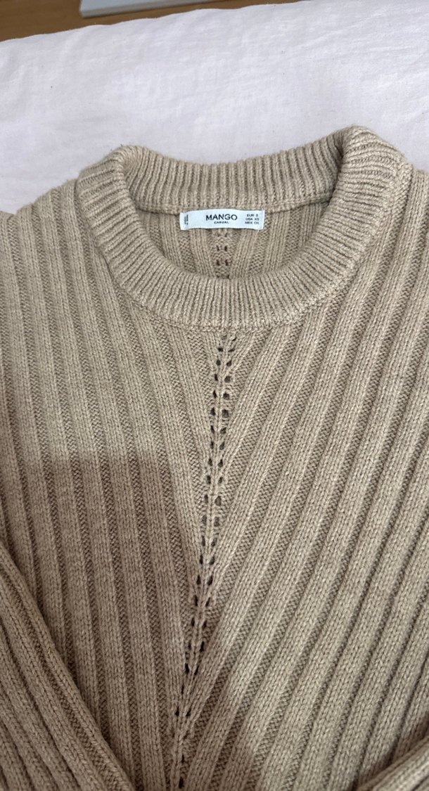 mango casual oversize kazak - Görsel 4