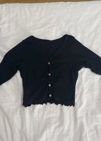 vücuda oturan basic crop - Görsel 3