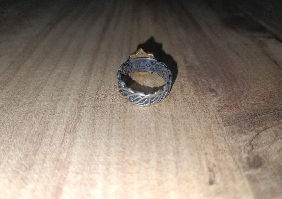 Hz. Süleyman Erkek Gümüş Yüzük - Görsel 4