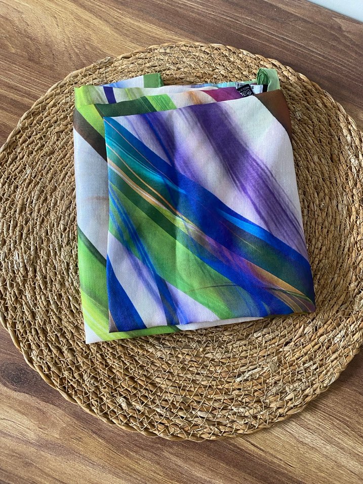 Kadın Çok Renkli  Şal - Görsel 2