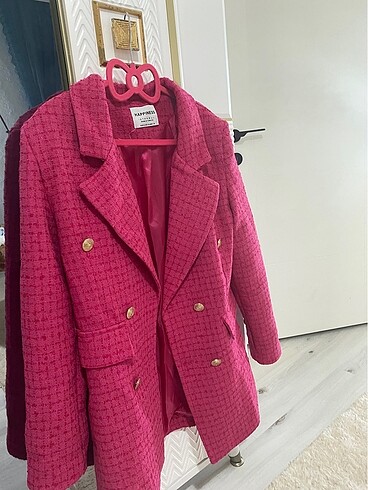 Pembe blazer