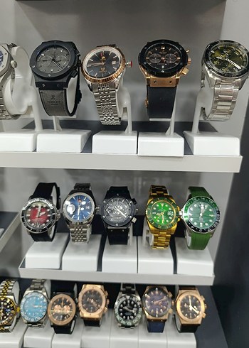 Rolex Klasik Tarzda Deri Erkek Saat