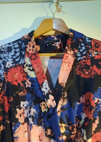 Kadın Çok Renkli Kısa Tulum - Görsel 4