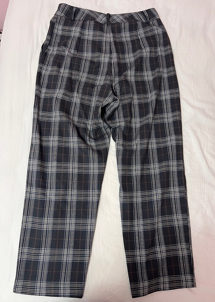 KARELİ KUMAŞ PANTOLON - Görsel 3