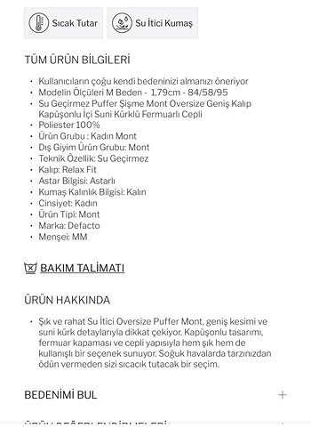 Toz pembe mont - Görsel 5