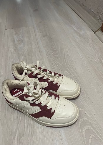 Beyaz Zara spor ayakkabı - Görsel 2