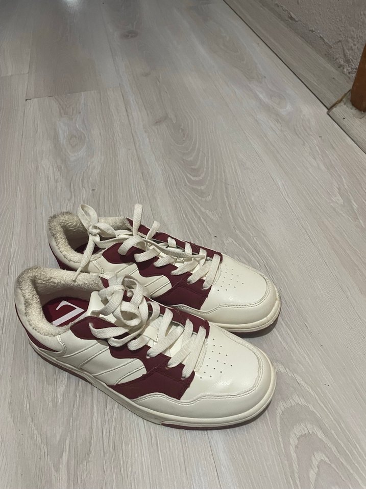 Beyaz Zara spor ayakkabı - Görsel 2