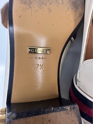 37,5 Beden Gucci loafer