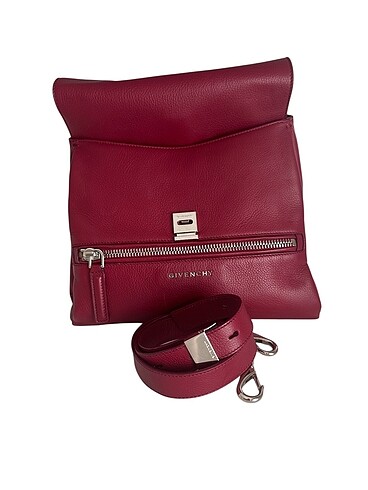 Givenchy bordo kol çantasi
