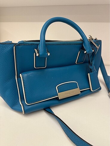 Michael Kors Mavi El Çantasi
