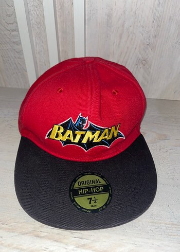 Diğer Batman Kirmizi Siyah Snapback Cap
