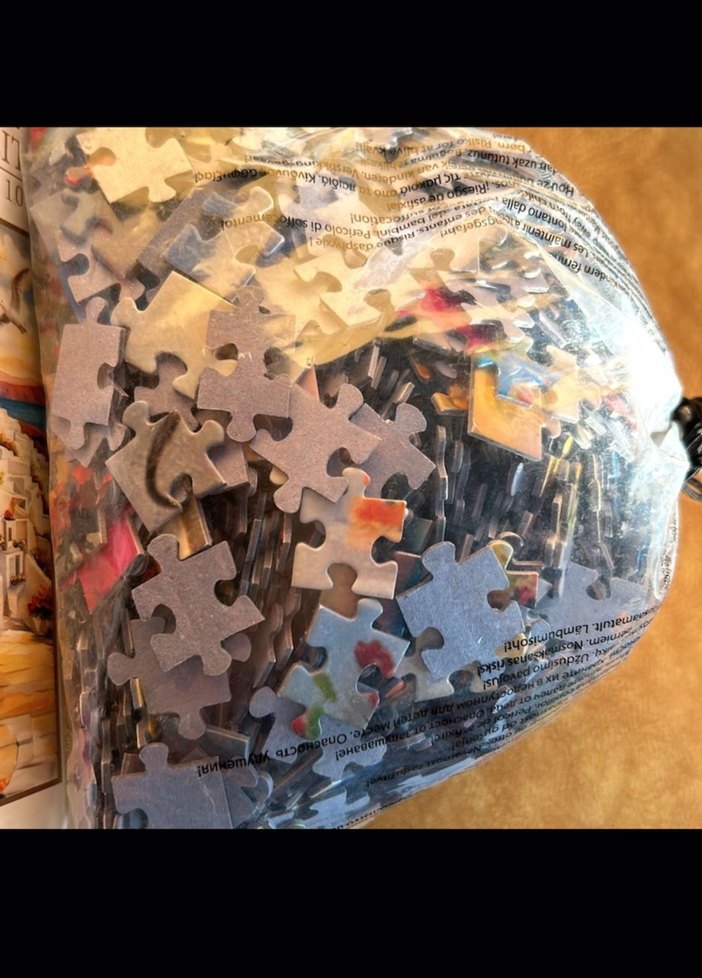 1000 Parça Yüksek Kalite Renkli Puzzle - Görsel 2