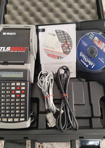 Brady TLS 2200 Etiket Yazıcı taşınabilir sıfır ayarında