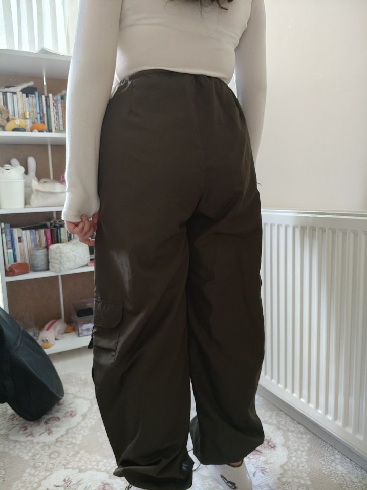 Kahverengi ve Gri Bebek Slingleri - Görsel 5