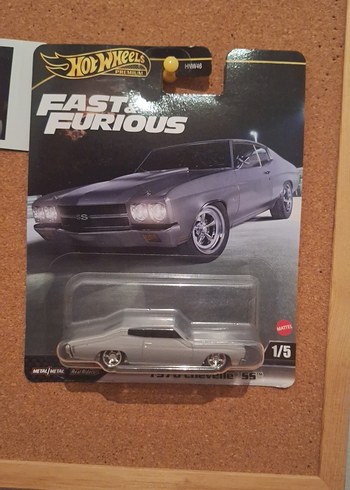 Gri Hot Wheels Fast & Furious Premium 1970 Chevelle SS