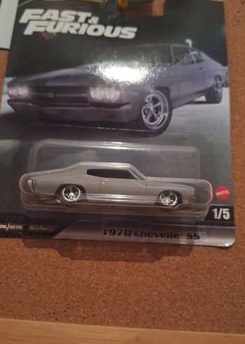  Gri Hot Wheels Fast & Furious Premium 1970 Chevelle SS
