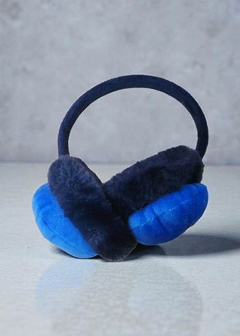 Renkli Peluş Erkek Çocuk Kulaklık - Görsel 2