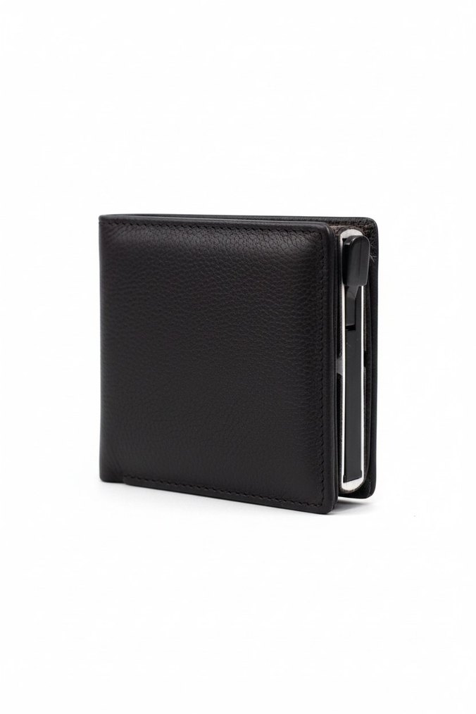 Siyah Erkek Klasik Cüzdan - Görsel 4