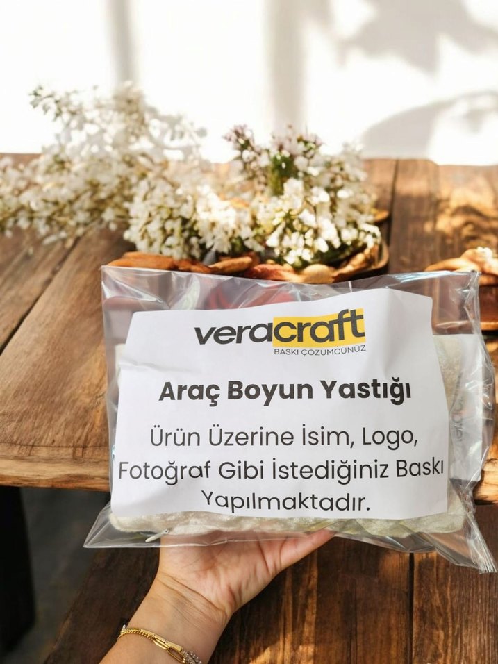 Kişiye Özel Baskılı Araç Boyun Yastığı - Görsel 3