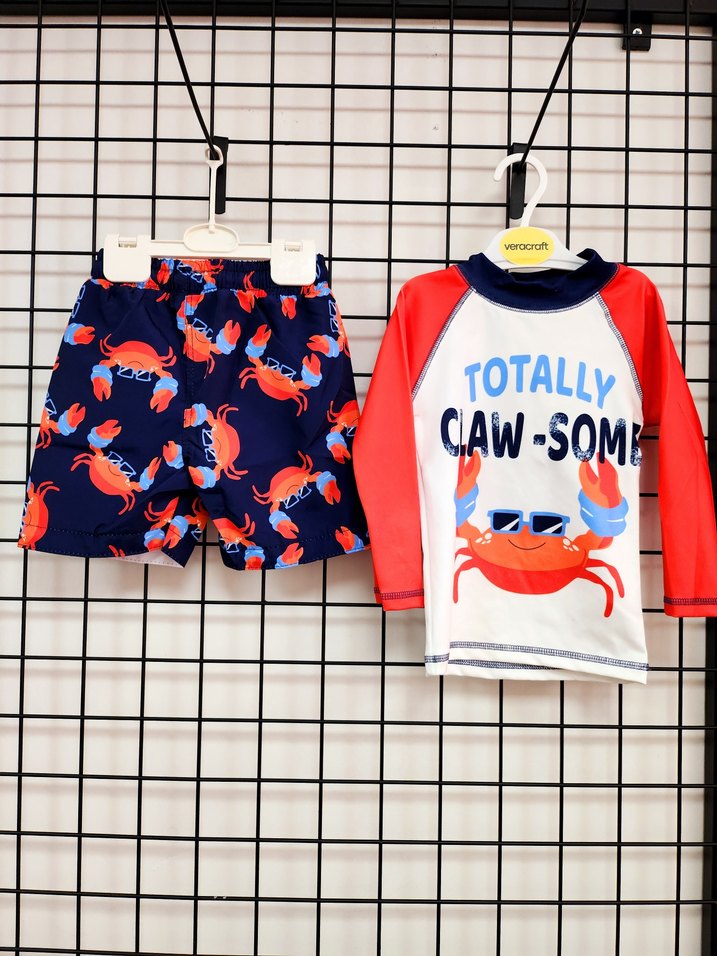 Erkek Çocuk Renkli Uzun Kollu Deniz Kıyafeti - Görsel 2