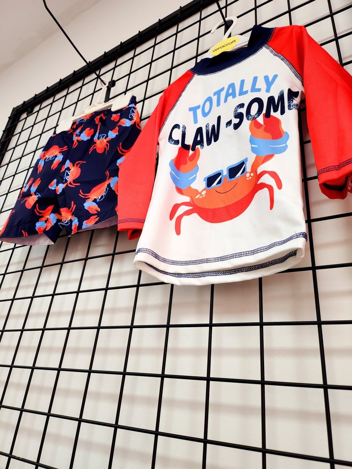 Erkek Çocuk Renkli Uzun Kollu Deniz Kıyafeti - Görsel 4