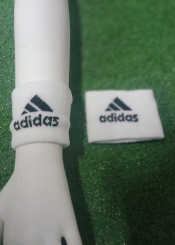 Adidas Beyaz Velcro Çocuk Bileklik