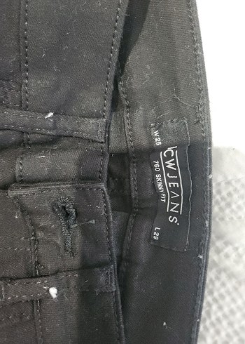 LC Waikiki Siyah Slim Fit Midi Kot Pantolon