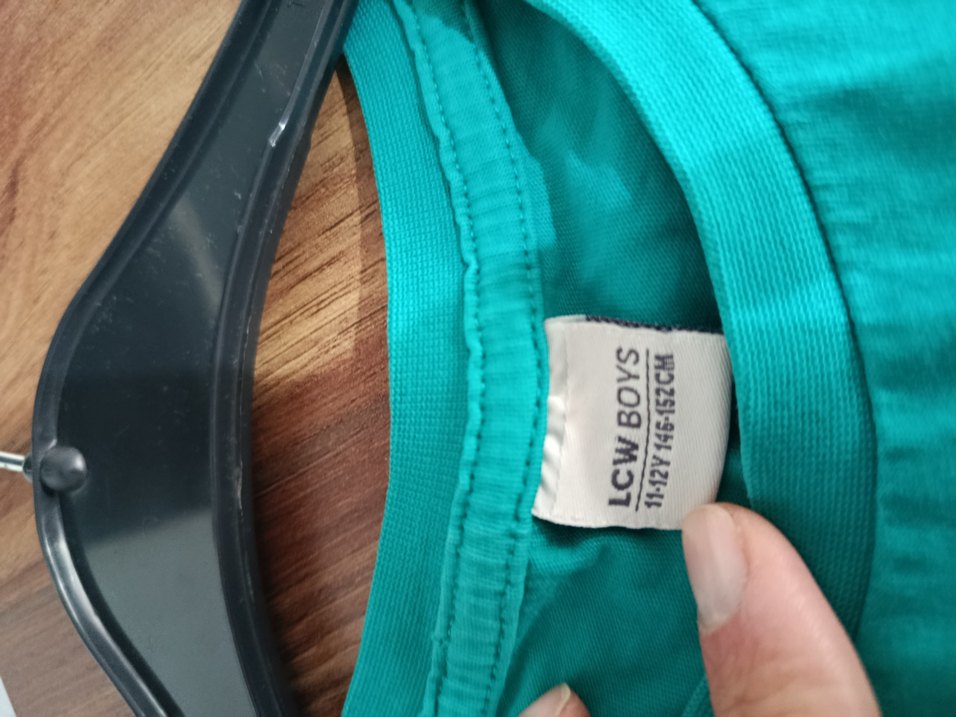 Erkek Çocuk Yeşil Baskılı Kısa Kollu Tişört - Görsel 3