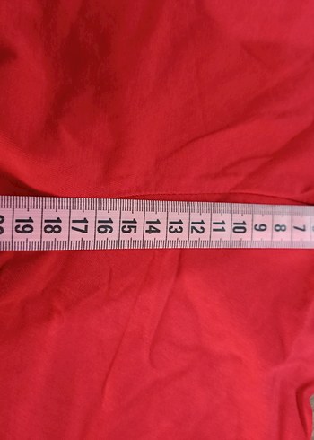 Kırmızı Ay Yıldız Baskılı Erkek Tişört - Görsel 5