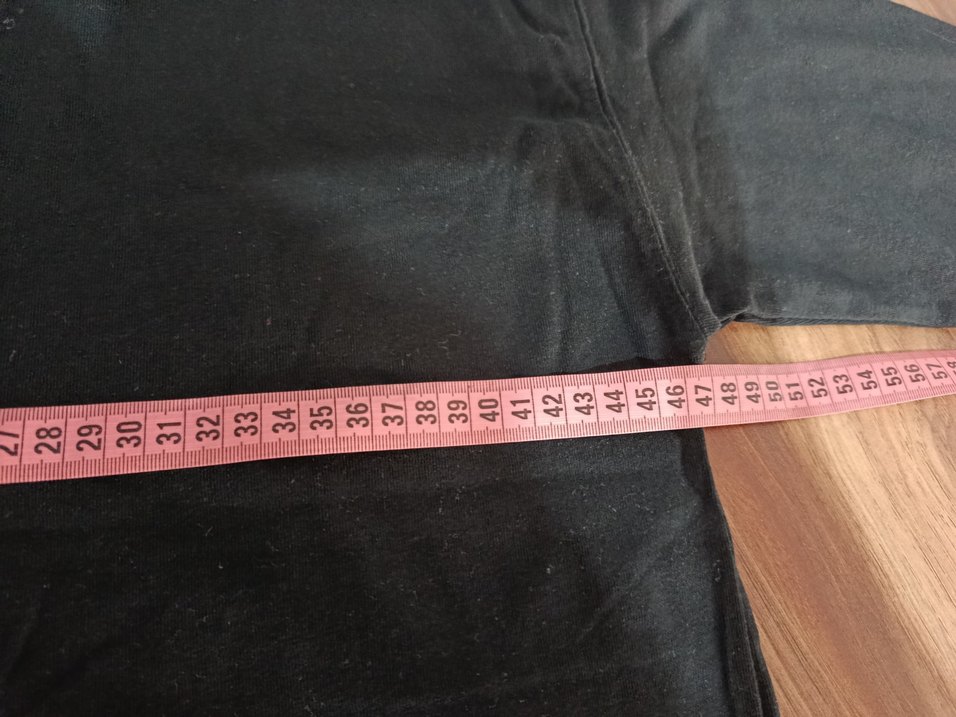 Erkek Siyah Uzun Kollu Sweatshirt - Görsel 3