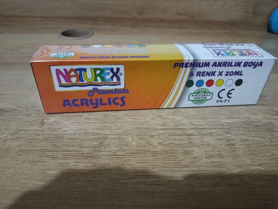 Akrilik boya 6 renk - Görsel 5