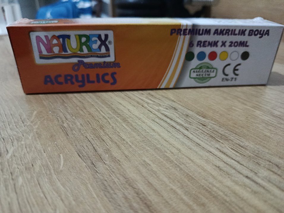 Akrilik boya 6 renk - Görsel 2