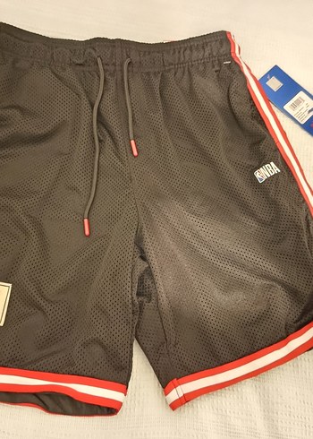 Erkek Siyah NBA Spor Şort