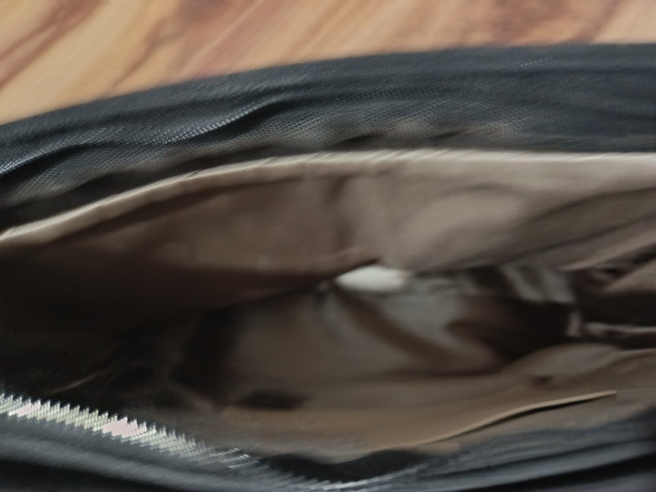 Desenli Askılı Siyah Kadın El Çantası - Görsel 4