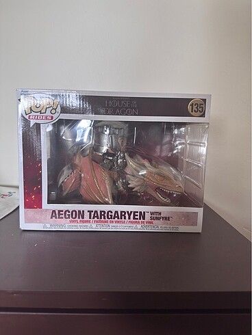 Funko Pop Aegon Targaryen with sunfyre