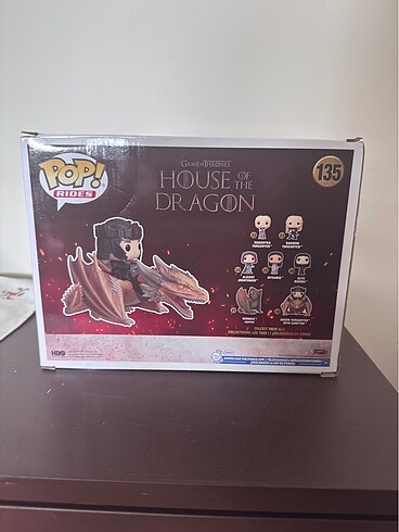  Beden Funko Pop Aegon Targaryen with sunfyre