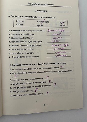 Dr Jekyll ve Mr Hyde  Okuma Kitabı - Görsel 4