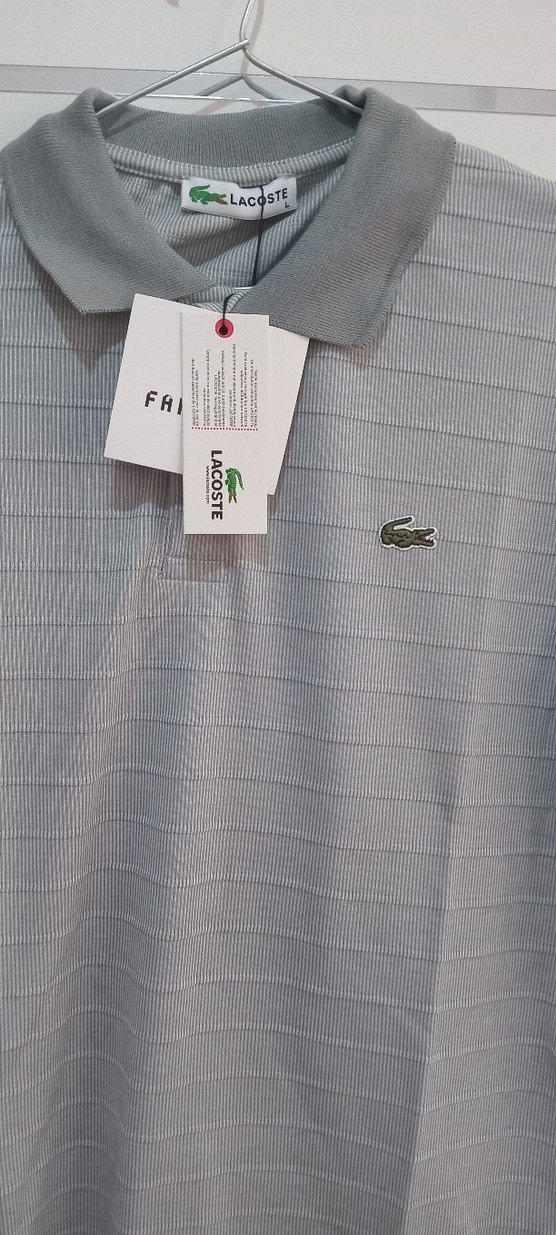 Gri Kısa Kollu Polo Tişört - Görsel 2