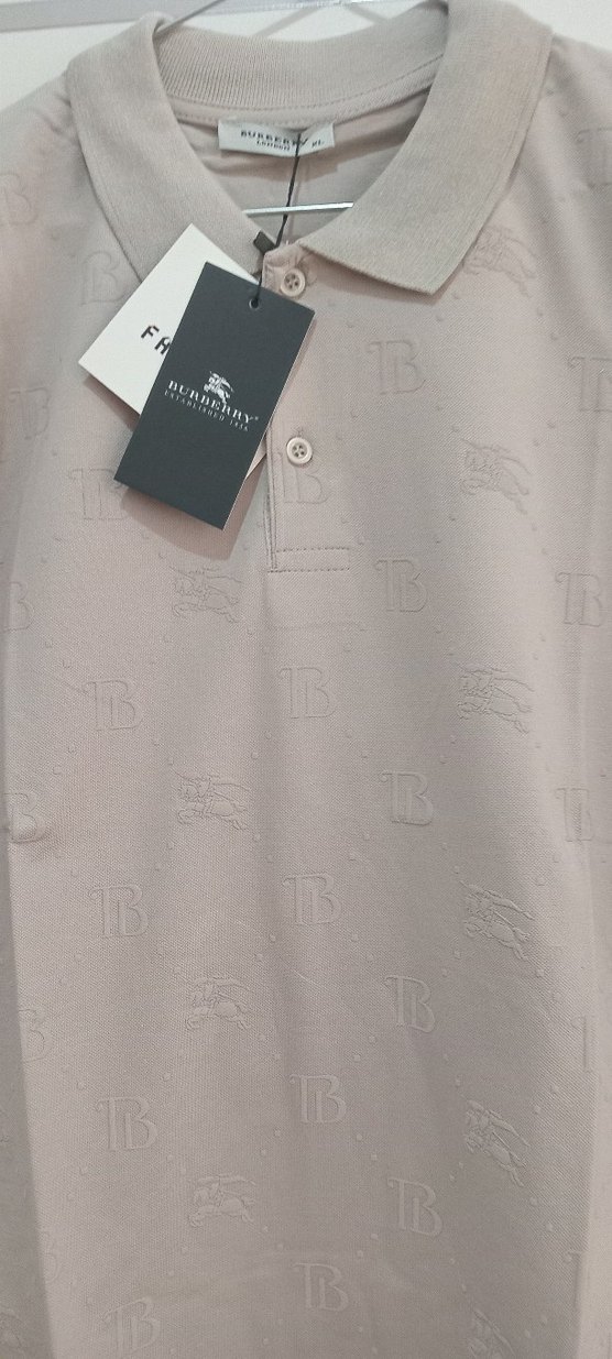 Bej Kısa Kollu Erkek Polo Tişört - Görsel 2