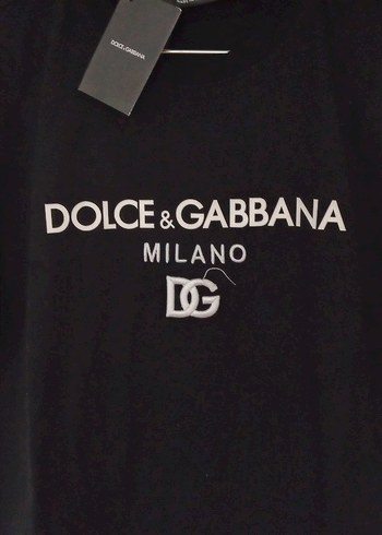 Dolce&Gabbana Milano Siyah kafin Tişört - Görsel 2