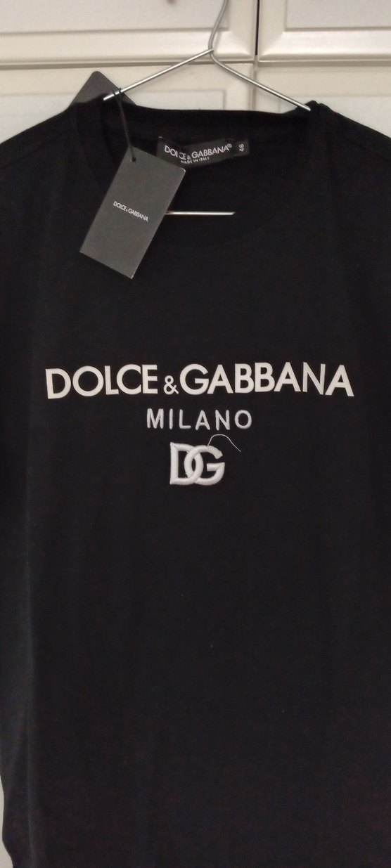 Dolce&Gabbana Milano Siyah kafin Tişört - Görsel 2